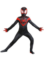 Marvel Miles Morales Zentai Suit Costume for Boys - US 4339
