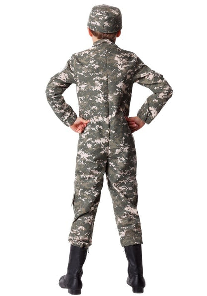 Boy's Modern Combat Soldier Costume - US 0805