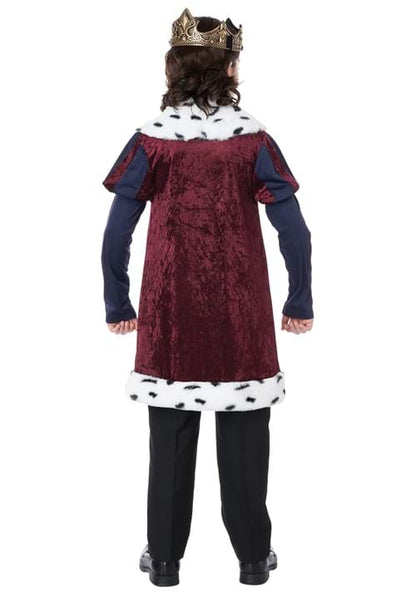 Noble Kindhearted King Costume for Boys - US 9098
