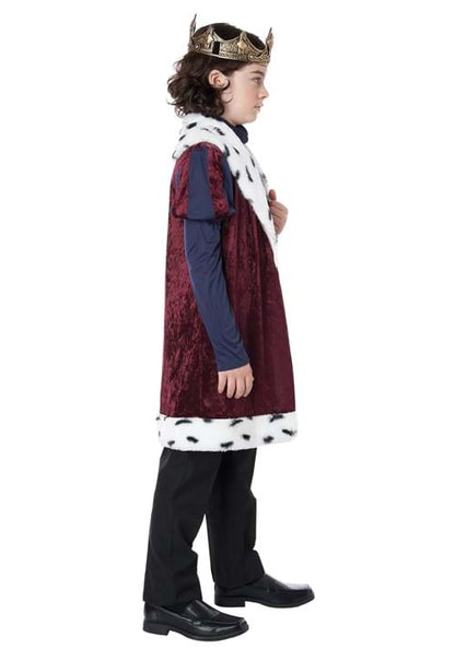 Noble Kindhearted King Costume for Boys - US 9098