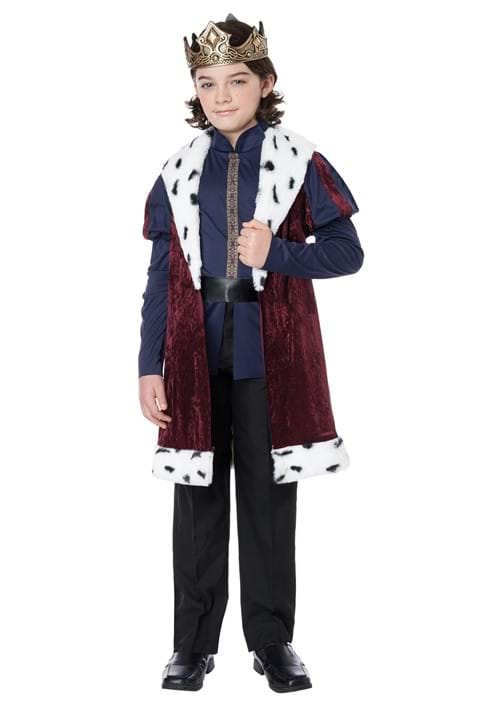 Noble Kindhearted King Costume for Boys - US 9098