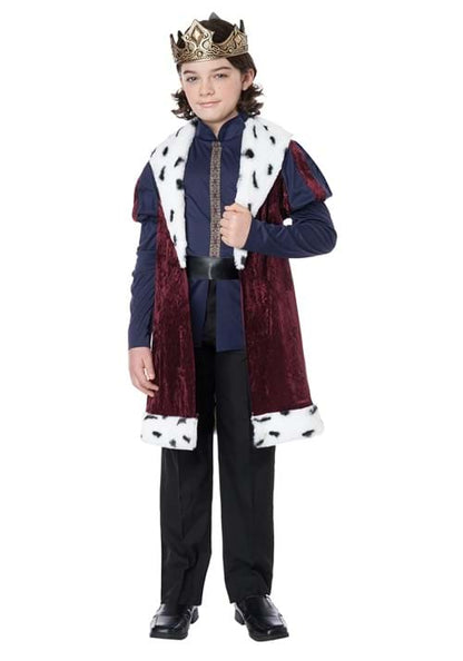 Noble Kindhearted King Costume for Boys - US 9098