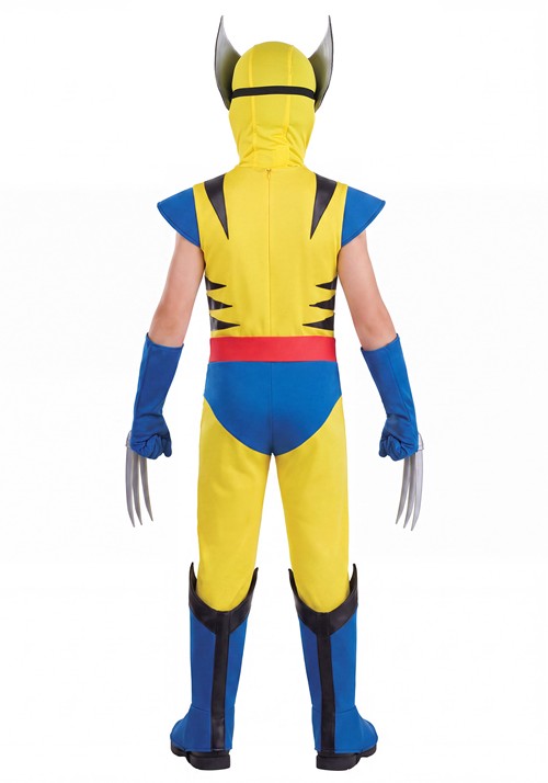 Boy's Premium Marvel X-Men 1990s Wolverine Costume - US 7677