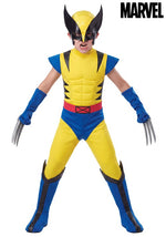 Boy's Premium Marvel X-Men 1990s Wolverine Costume - US 7677