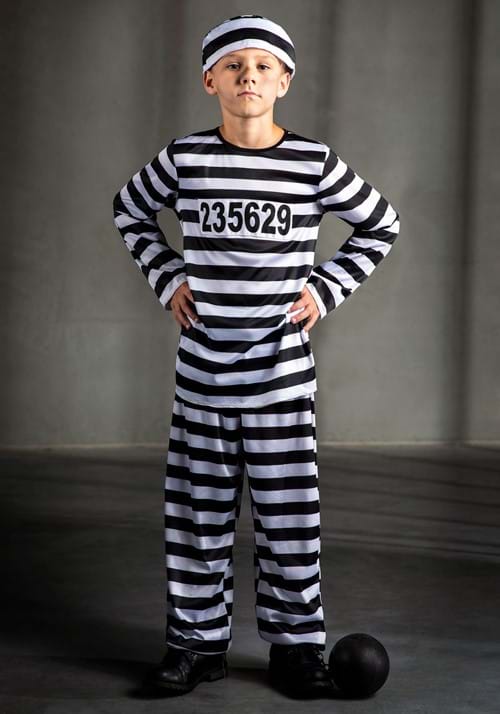 Boys Prisoner Costume - US 2888