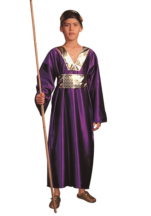 Boy's Purple Wiseman Robe Costume - US 0365