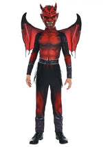 Boy's Red Demon Devil Costume - US 4374