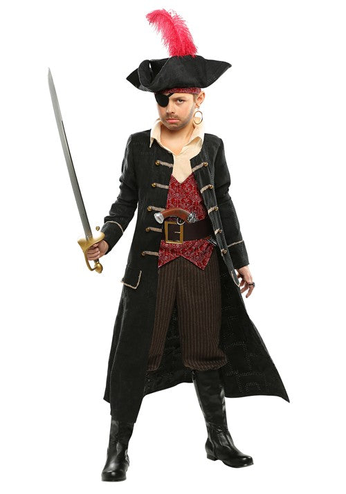 Boys Ship Captain Costume - US 6856
