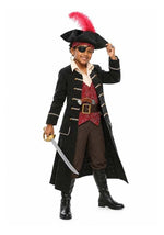 Boys Ship Captain Costume - US 6856