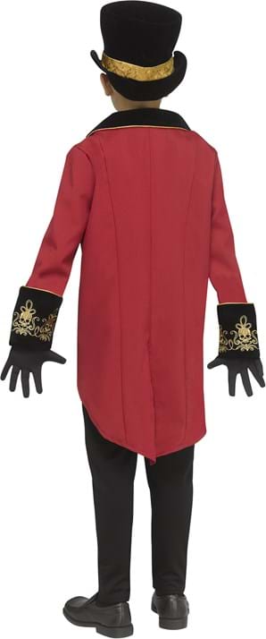 Skeletal Ringmaster Costume for Boys - US 1333