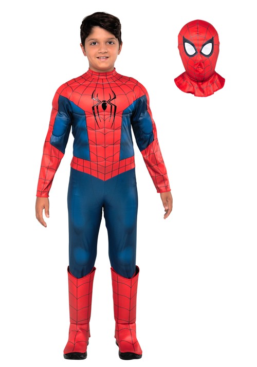 Boy's Spider-Man Qualux Costume - US 4466