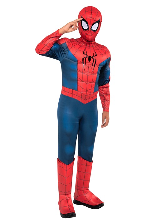 Boy's Spider-Man Qualux Costume - US 4466