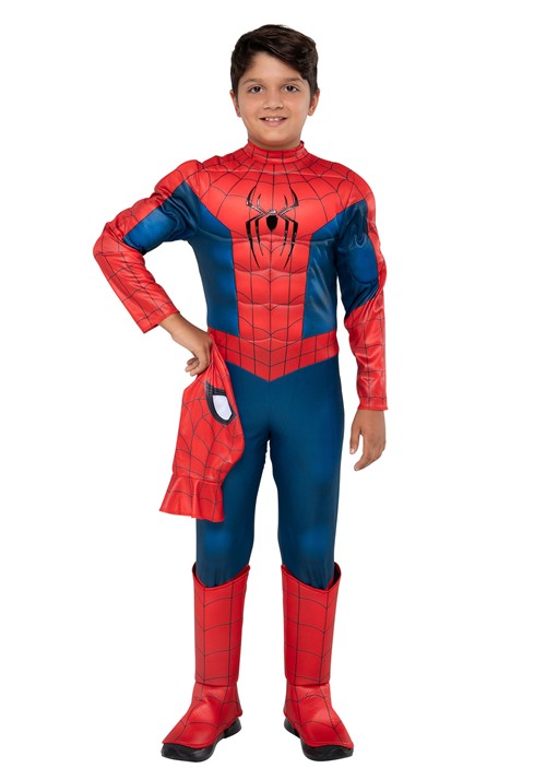 Boy's Spider-Man Qualux Costume - US 4466