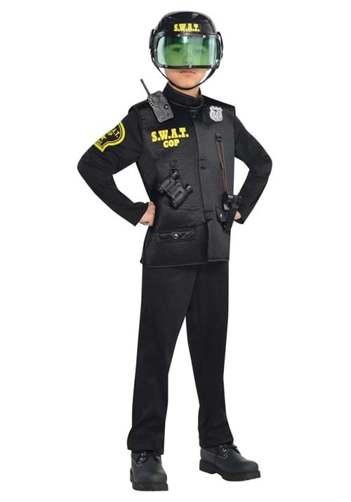 Boy's Swat Officer Costume - US 5069