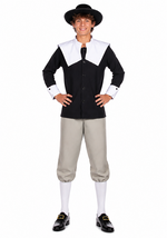 Boy's Teen Traditional Pilgrim Costume - US 4602