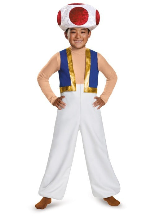 Boy's Super Mario Bros. Toad Costume - US 6244