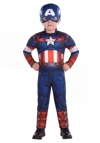 Boy's Toddler Marvel Captain America Costume - US 6503