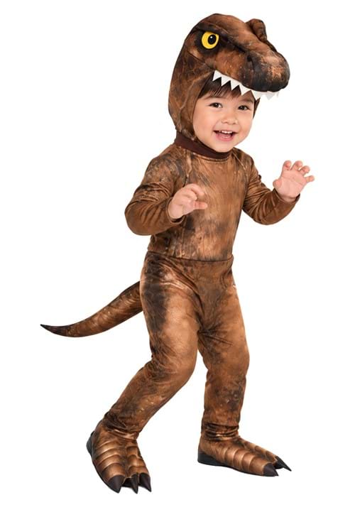Boy's Jurassic T-Rex Toddler Jumpsuit Costume - US 2578