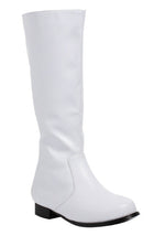 Boys White Costume Boots - US 2544