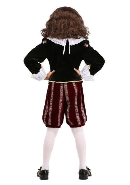 William Shakespeare Costume for Boys - US 2405