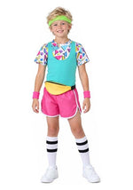 80s Work It Out Boy's Costume - US 4847