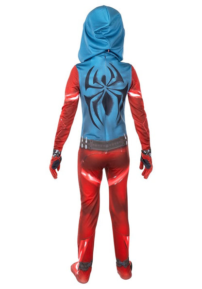 Boy's Zentai Suit Scarlet Spider Gaming Costume - US 9776