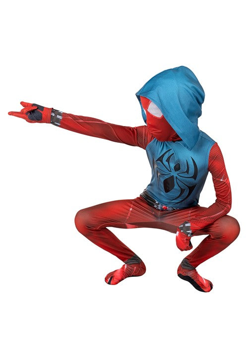 Boy's Zentai Suit Scarlet Spider Gaming Costume - US 9776