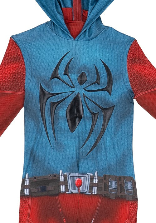 Boy's Zentai Suit Scarlet Spider Gaming Costume - US 9776