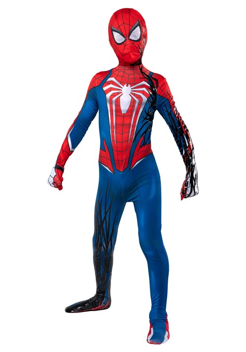 Boy's Zentai Suit Spider-Man Adv. Suit 2.0 Symbiote Takeover Costume - US 3496