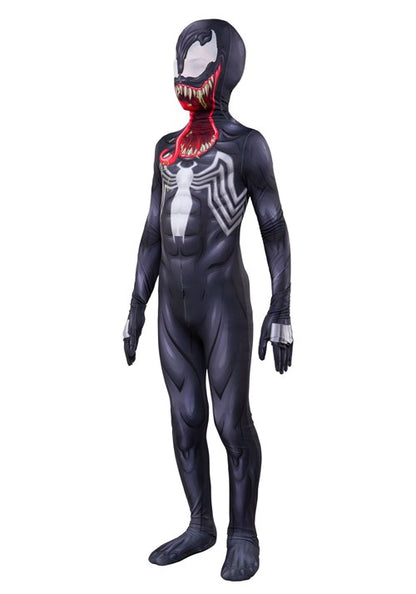 Boy's Marvel Zentai Suit Venom Costume - US 5417