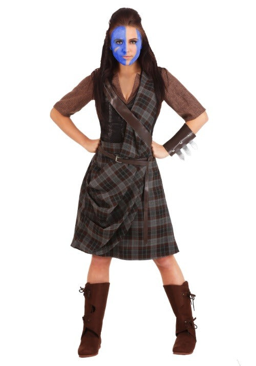 Braveheart Women's Warrior Costume - US 6307
