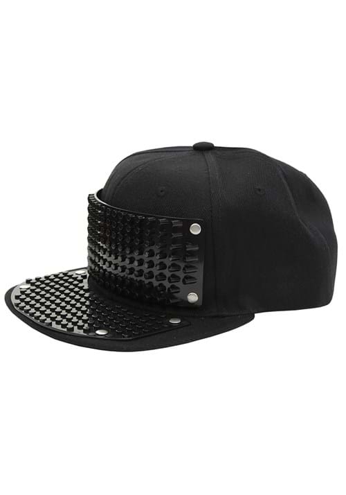 Black Bricky Blocks Snapback Hat - US 7378