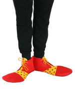 Bright Clown Costume Shoes for Adults - US 1432
