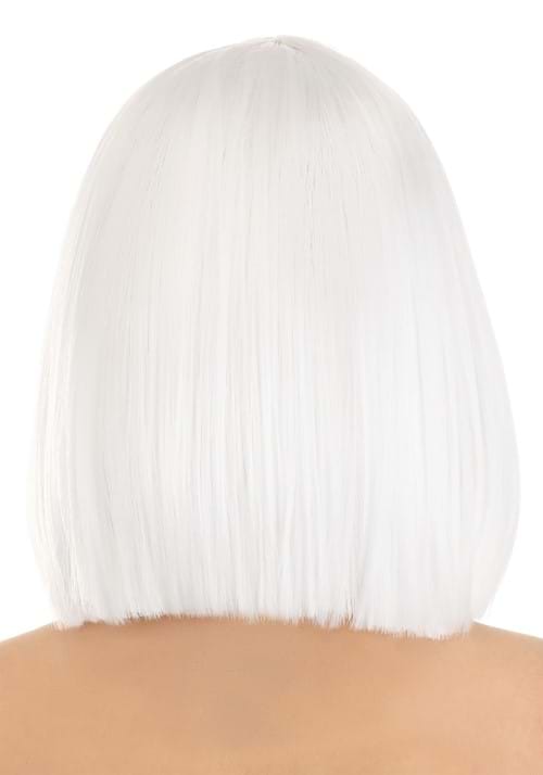 Women's Bright White Bob Costume Wig - US 9870