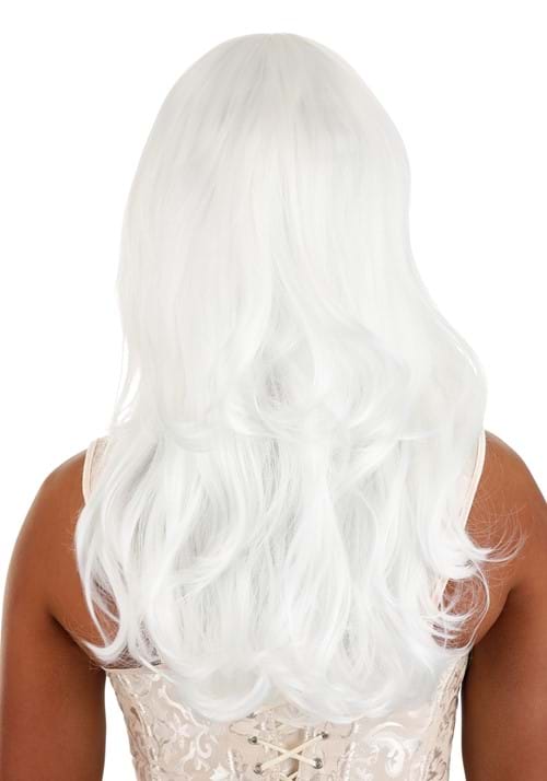Women's Bright White Full Wavy Costume Wig - US 7151