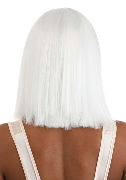 Women's Bright White Long Bob Wig - US 3748