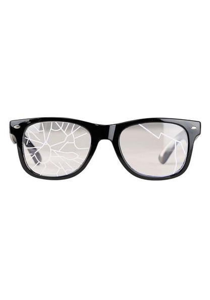 Broken Black Glasses Costume Accessory - US 8422