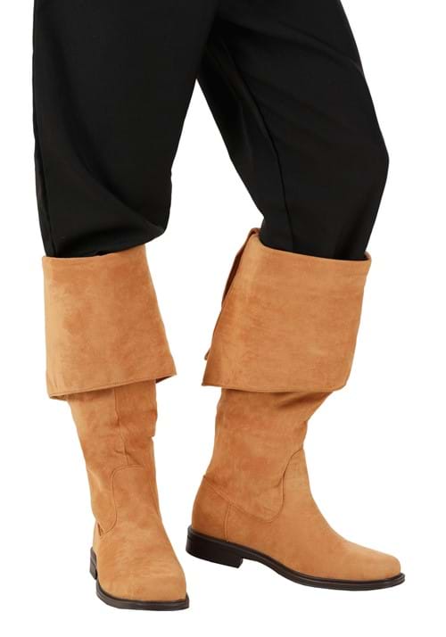 Brown Captain Pirate Boots for Men - US 7206
