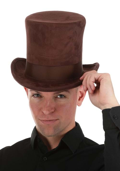 Adult Brown Top Hat - US 9234