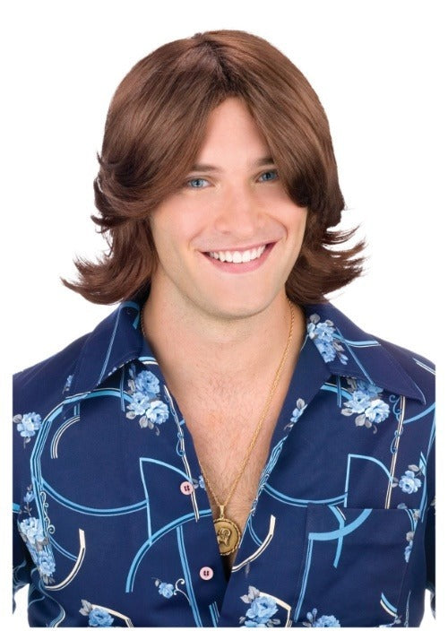 Brown Ladies Man Wig - US 6483
