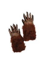 Brown Werewolf Gloves for Adults - US 8007