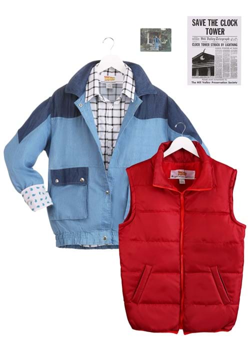 Men's Plus Size Back to the Future Marty McFly Costume - US 3705