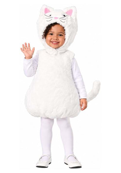Bubble Body Toddler White Kitty Costume - US 4815