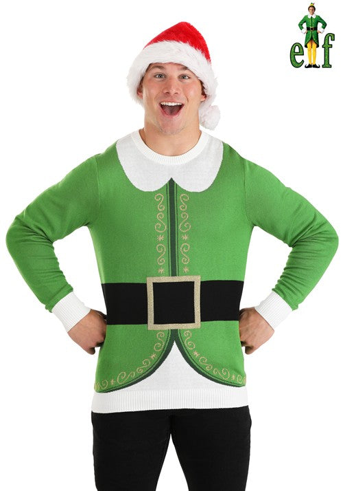 Buddy the Elf Ugly Christmas Sweater for Adults - US 4301