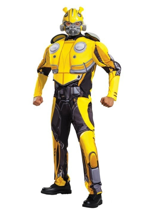 Bumblebee Movie Adult Bumblebee Muscle Costume - US 0265