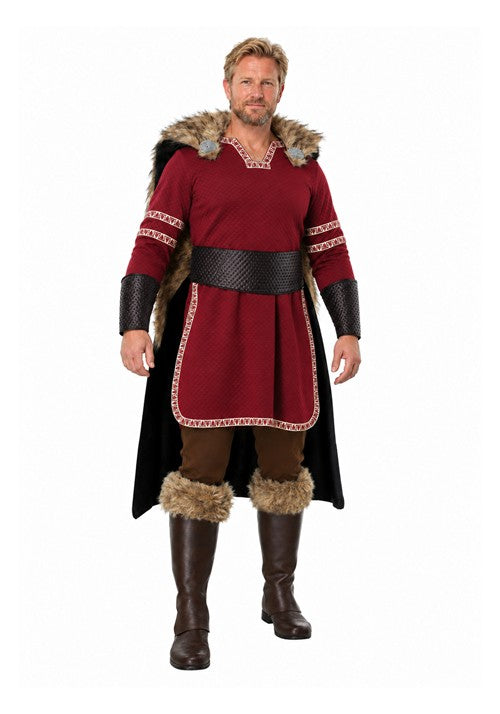 Burgundy Viking Costume for Men - US 5163
