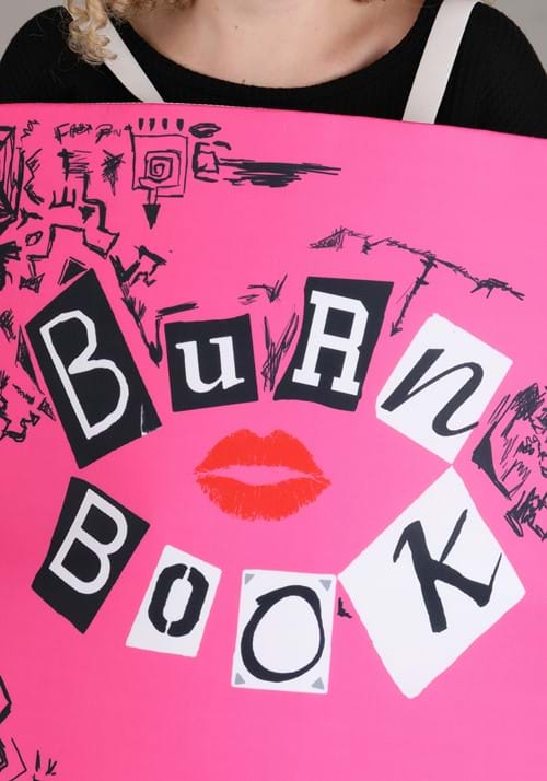 Mean Girls Burn Book Sandwich Board Costume for Adults - US 8206