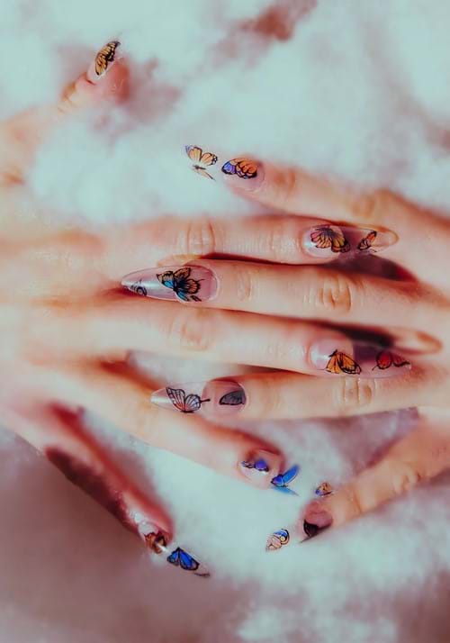 Butterfly Press-On Nails Kit - US 5779