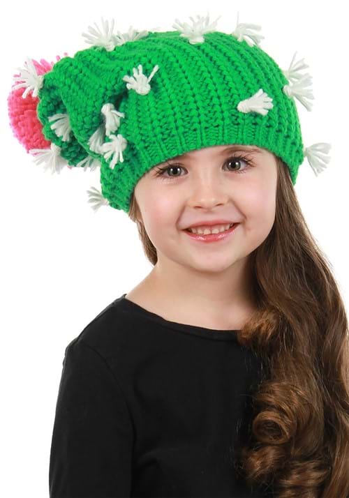 Adult Cactus Knit Slouch Beanie - US 0795