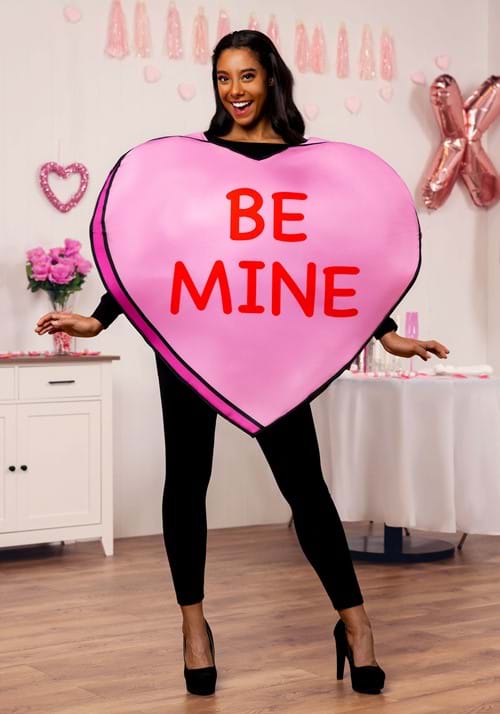Adult Pink Candy Heart Costume - US 5282